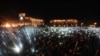 Armenia - Opposition supporters demonstrate in Republic Square in Yerevan, 20 April 2018.